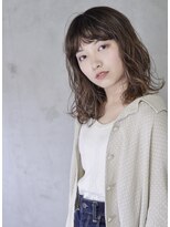 コイ(coii)&nbsp;☆柔らかベージュ＊ふわミディ＊セミディ☆【coii】