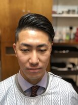 ディスイズザバーバー(This is The BarBer) 左流しブリック震災刈り