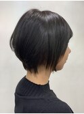 こばしりちゃん風ショートボブ