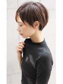 大人可愛い30代40代50代小顔◎マッシュショートボブウルフカット