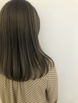 ネイヴィル(navile)&nbsp;オリーブベージュ×ナチュラルロング