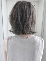 ヘアーデザイン シュシュ(hair design Chou Chou by Yone)&nbsp;細めハイライト&カーキグレージュ♪