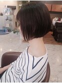 前下がりショートボブ