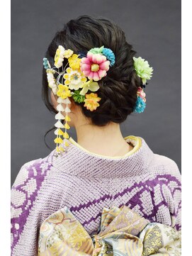 ベル(BELL) 成人式 髪型/メイク/振袖/着付け【BELL桜新町/用賀】