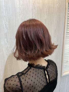 テーラヘアー 南行徳店(TELA HAIR) ○外ハネピンクベージュ○【 TELAHIAR南行徳】