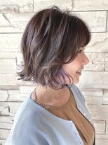 ヘアサロン セロ(Hair Salon SERO)&nbsp;【SERO姫路】インナーカラー/イヤリングカラー/モーブ/ブルー