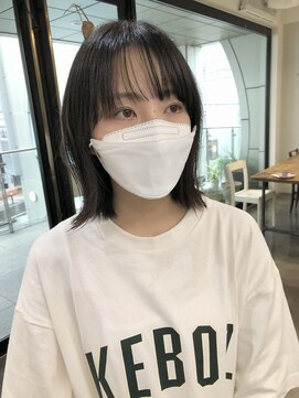 デヴェロペ(Devellope.) 【Devellope.】千葉担当　ナチュラルボブ　シースルーバング