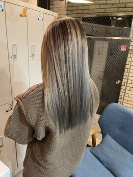 ラフ(LAFF) #黒髪#ボブルフ#ネビージュ#小顔#ワンレン