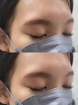 ウプヘアサロン&nbsp;ナチュラルブロウリフト