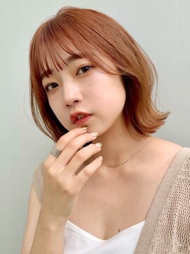 リュクスバトーバイトリコ 船橋南口店(Luxe BATEAU by tricot) 外ハネミディ/くびれカット