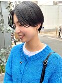 NUDE 10代20代30代40代 暗髪 ハンサムショート ボーイッシュ女子