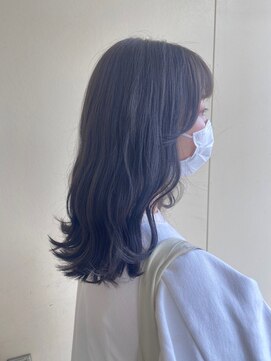 カシェ リタ ヘアー(CACHE'&RITA HAIR) ブルーブラック◯地毛風◯トーンダウン◯ツヤ感
