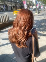 グク(GUK) オレンジブラウン〔沼津/トリートメント/ブリーチ〕