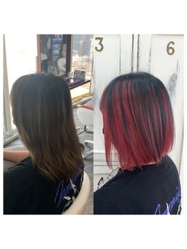 クラン ヘアーアンドスタジオ(CLAN hair & studio) ハイトーンエクステブリーチインナーミルクティーベージュ