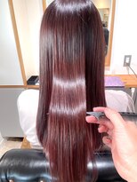 エニィ 池袋西口(Any)&nbsp;切りっぱなしボブ/エアリーロング/美髪/ピンクブラウン/池袋 w4