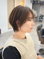 トト 船橋店(toto.)&nbsp;ピンクブラウン切りっぱなしボブ美髪くびれレイヤー小顔[西船橋]