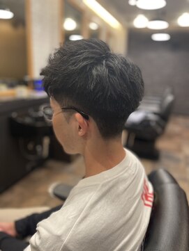 スマイルヘア 浦和店(Smile hair) アップバング/ツーブロックマッシュ/束感/<理容室>[浦和/メンズ]