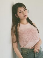 ユッカ エルア 武庫之荘南口(YUCCA elua) 【 YUCCA 】大人可愛いフェミニンロング/ウェーブ/顔まわり