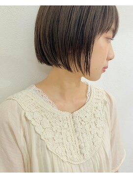 シカタ シーカ 鎌倉(CICATA/ShIKA.) 【CICATA 鎌倉 高力】丸みのないシンプルボブ