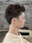 日光波巻きスパイラルパーマツイストパーマ波巻きパーマメンズ