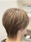 マッシュウルフ×スモーキーベージュ