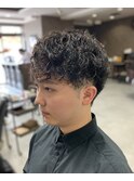 ソフトプードルパーマ