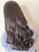 髪質改善＊ロングレイヤーグレーベージュ＊美髪【Zina船橋】