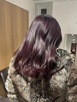 ラミエ バイ メルト 吉祥寺(lamie by melt)&nbsp;【小川】ピンクラベンダー/きりっぱなし/エアリーロング