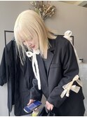 【REINA】抜きっぱなしホワイトブロンド