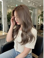 グルグル 下総中山店(GULGUL)&nbsp;下総中山/ロング/顔周り/ブリーチなしカラー/前髪