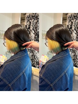 ヘアアトリエコモノ(hair l'atelier KoMoNo) 【推しカラー】にじさんじ緋八マナ