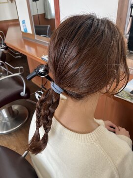 トップヘアー 本店(TOP HAIR) 多毛さん向けアレンジ