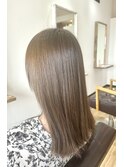 ベージュ×グレージュ☆