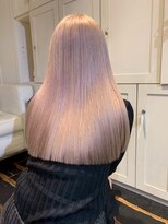 ベレーザ 渋谷神南(Beleza)&nbsp;14657ホワイトブロンド髪質改善ストレートミルクティーベージュ