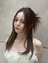 アマトウキョウ アユンチェ(AMA TOKYO×AYUNCHE) 韓国スタイル/ナチュラルくびれへア_くびれ巻き_レイヤーカット