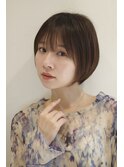 【Rire-リル銀座-】丸みショートボブ！