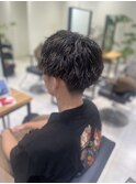 ツイストパーマ×メンズカット 【南林間駅】