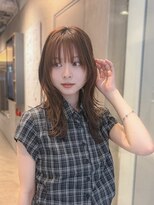 ジョエミバイアンアミ(joemi by Un ami) ハッシュカット/ミディアムレイヤー/ブラウンベージュ