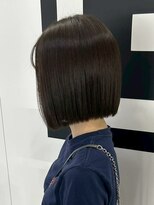ブレス ヘアデザイン(BLESS hair design)&nbsp;東静岡ショートボブくびれショートイルミナカラー顔周りレイヤー
