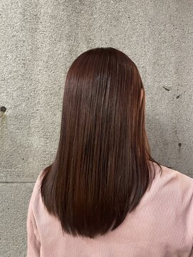 ゼンドットカラスマ(Zen.karasuma) レッドブラウン！