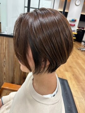 アパートメントヘアー 佐賀/ショート/髪質改善カラー/ボブ/30代40代50代