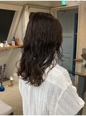 ミディアムゆるめパーマ◎