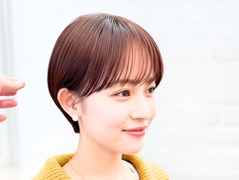 ジプソ 池袋西口(Gypso)の写真/骨格を美しく整えるおしゃれなショート&ボブ。お顔周りがスッキリ見えるショートヘアを作ります。