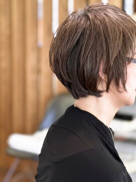 大人グラボブ＋ニュアンスパーマ＋生コラーゲントリートメント