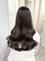 レア 表参道(L'ea)&nbsp;・黒髪クラゲヘアーオリーブグレー小顔ココアベージュ