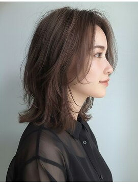 フィックス(FIX) 乾かすだけでお洒落。抜け感たっぷりの褒められミディアム