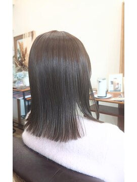 コシュ(coshu.) 髪質改善メテオカラー☆マットライム系