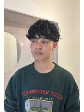 メンズ ニール 名古屋 伏見 丸の内(men's NEELU) 無造作パーマ！