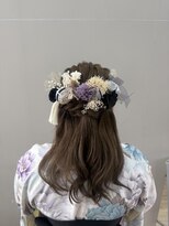 イーエル グランデ(e.ll grande)&nbsp;袴セット　ハーフアップ