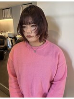 ニコフクオカヘアーメイク(NIKO Fukuoka Hair Make) 《NIKO》顔まわりレイヤーボブ×暖色カラー